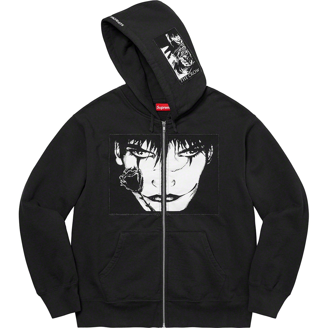 Supreme/The Crow Zip Up Hooded Sweatshirt view 9